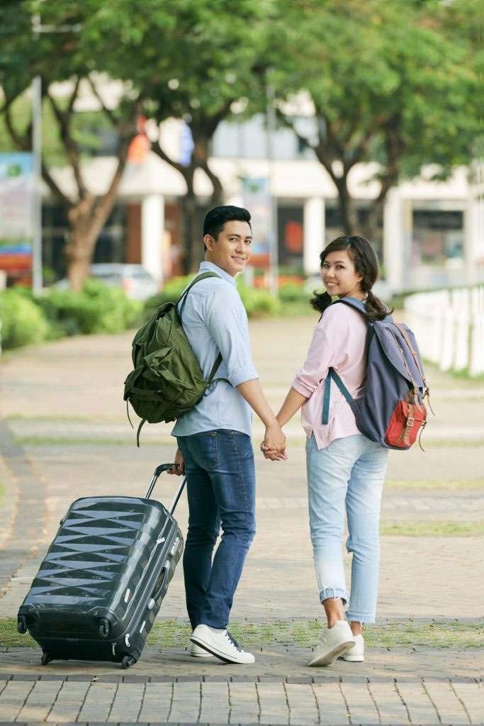 Tourists and Students Traveling